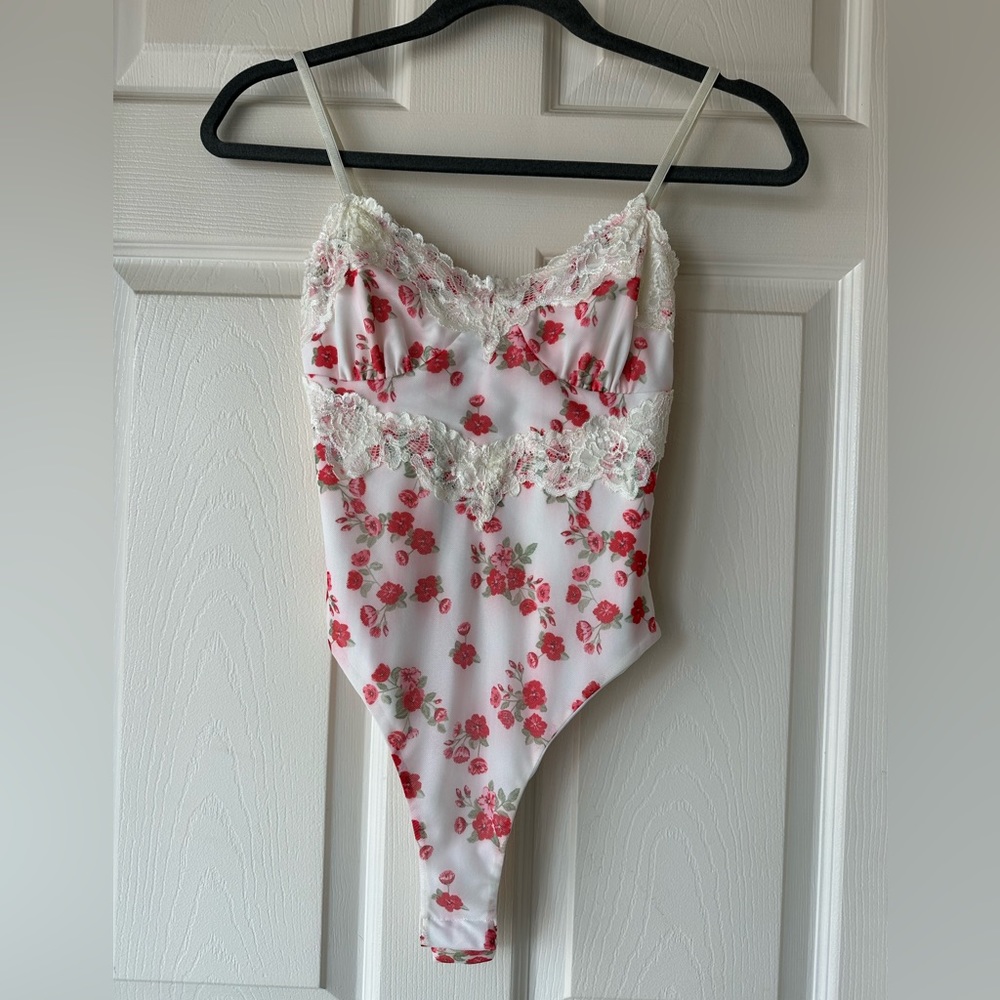 Cute floral bodysuit